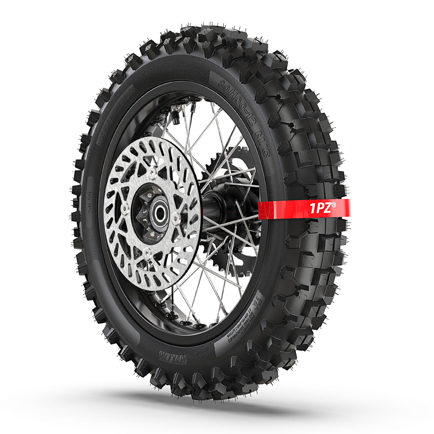 12" Rear Rim Wheel Disk Brake 80/100-12 Tire Tube