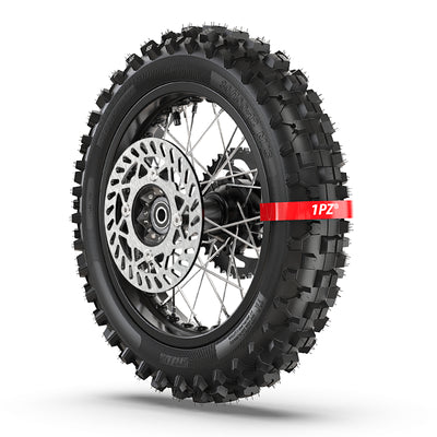 12" Rear Rim Wheel Disk Brake 80/100-12 Tire Tube