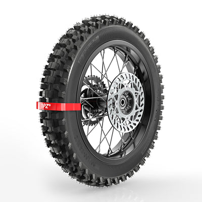 12mm Axle 14" Rear Wheel Rim Tire 90/100-14 Tire