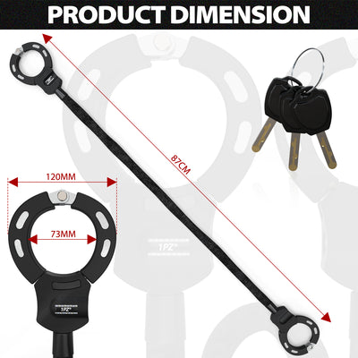 Scooter Locks Anti Theft Bike Chain Lock Best Electric Scooter Lock