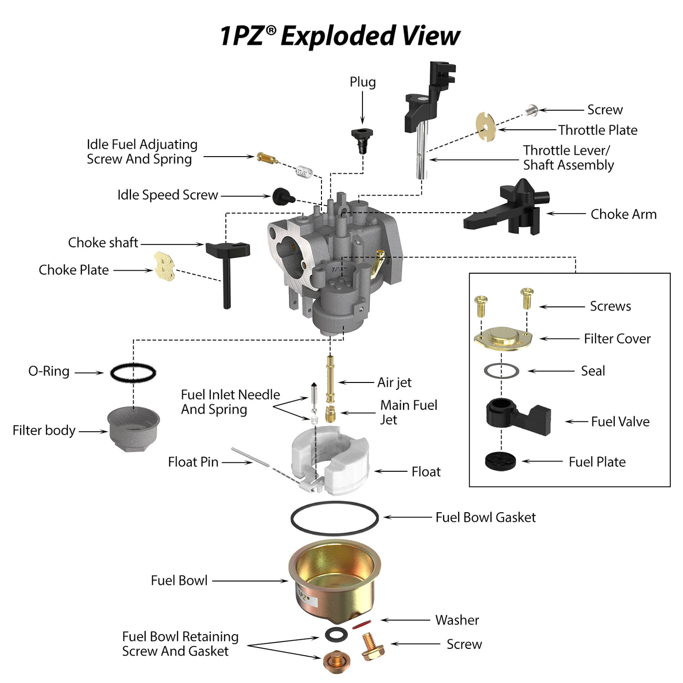 Carburetor Carb for Honda HS522 HS55 HS521 HS55K1 HS55K2 snowblower