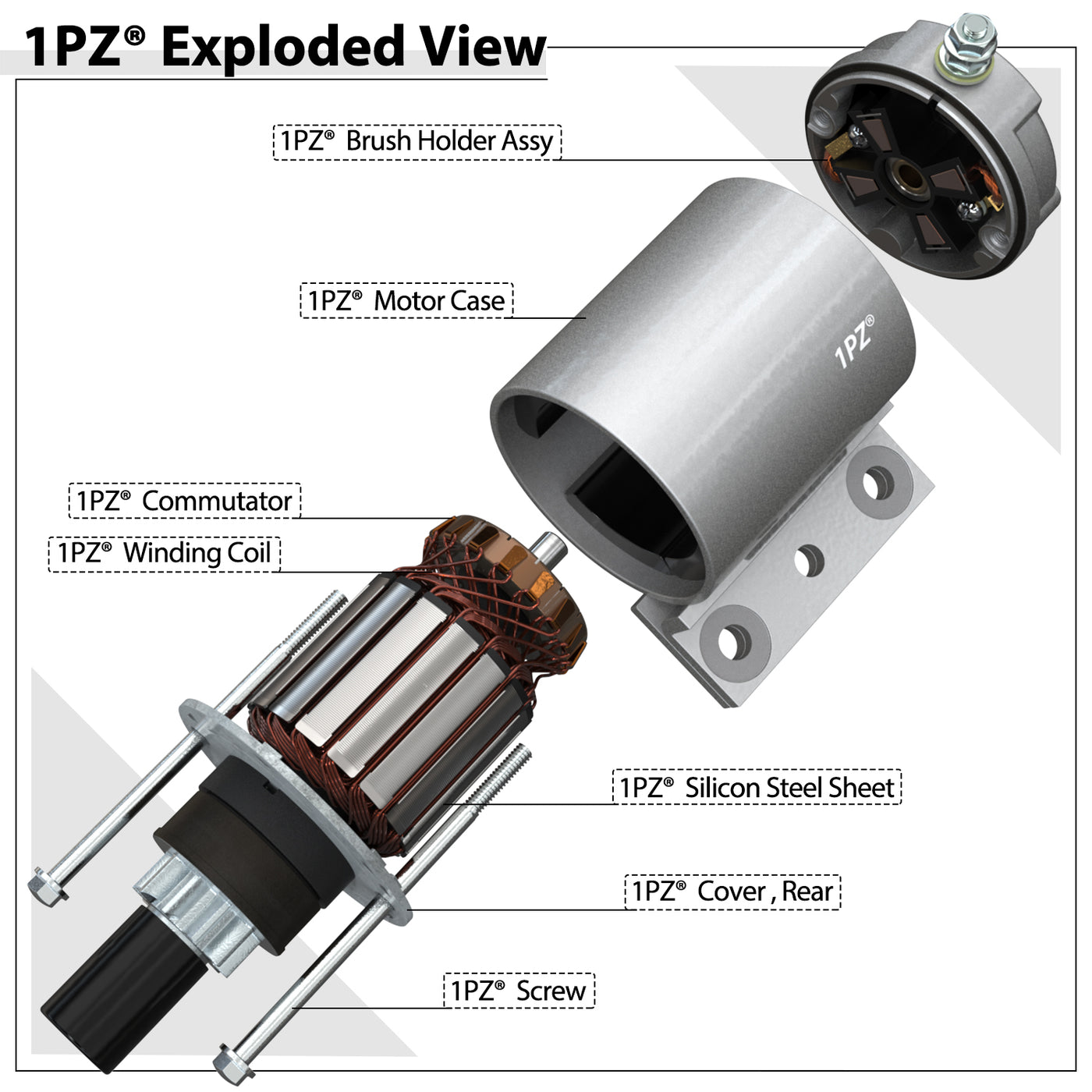 Starter Motor for Kohler K241 K301 K341 for John Deere Lawn Tractor Loader 1985-1987