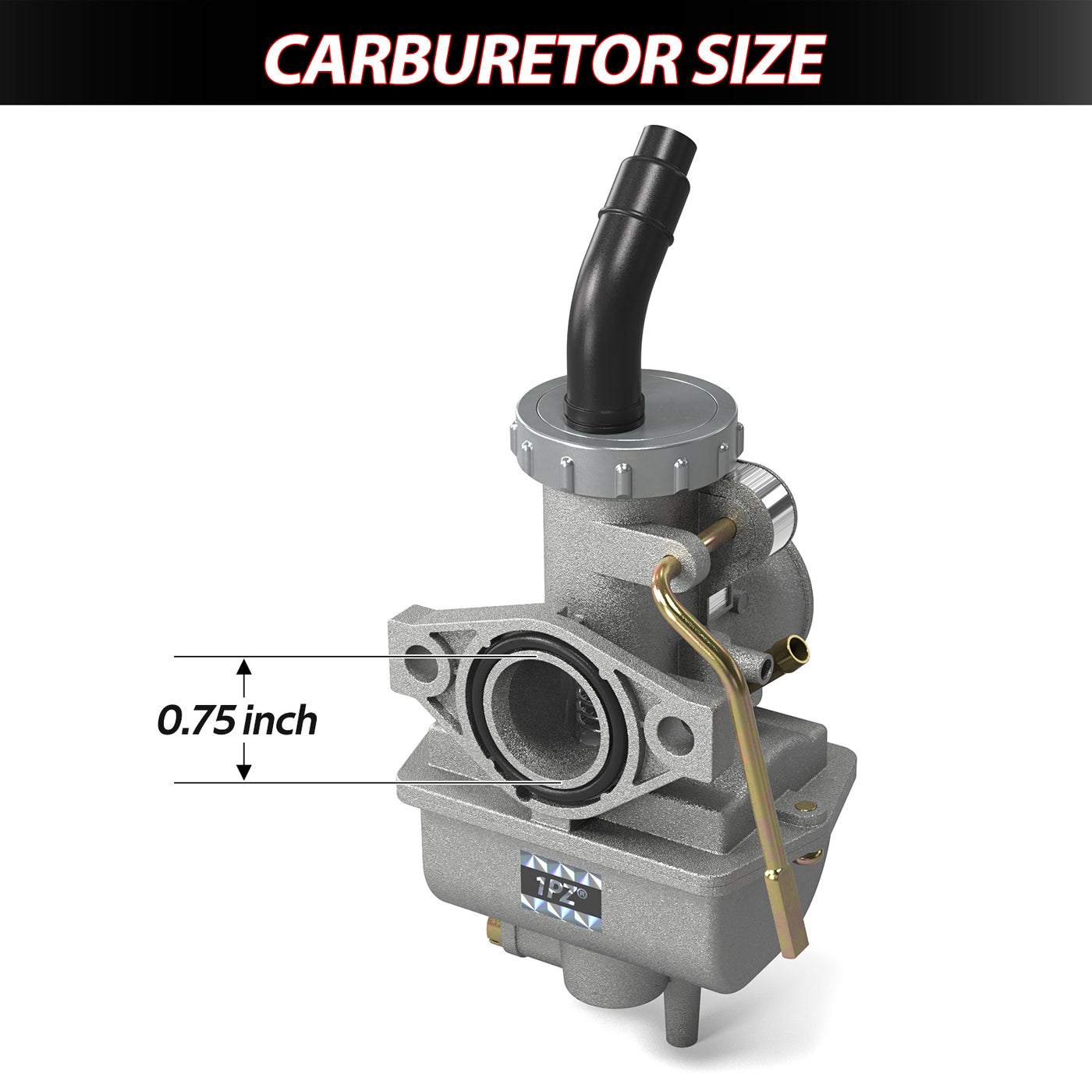 PZ20 Carburetor Kit Replacement for Kazuma Baja 50cc 70cc 90cc 110cc 125cc Honda CRF70F XR80 TaoTao 110B NST SunL Chinese Quad 4 Stroke ATV 4 Wheeler Go Kart Dirt Bike