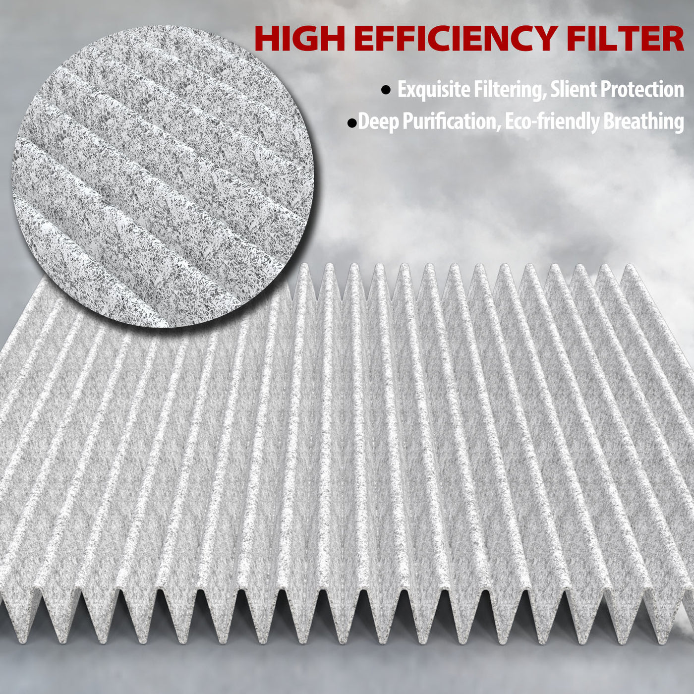 Cabin Air Filter with Activated Carbon Replace# CP132, CF10132, 87139-06030
