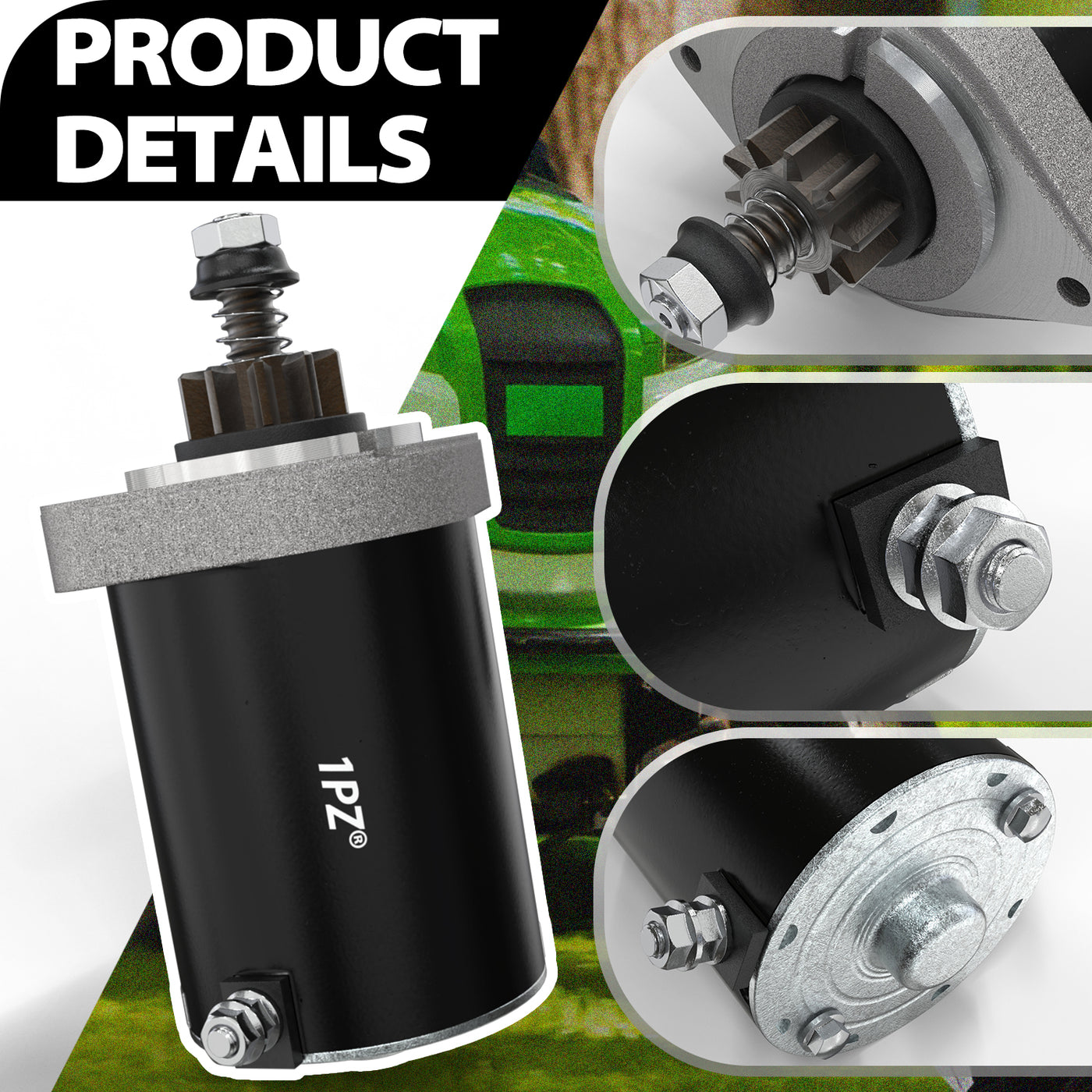 Starter Motor for Kawasaki Cub Cadet Mower FS541V FR600V