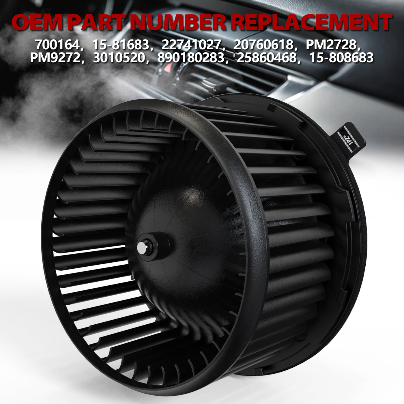Blower Motor 22741027 for Chevy Silverado Suburban Avalanche