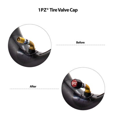 2-Pack Heavy-Duty 90° Valve 10x2 / 10x2.125 Inner Tube for 2-Wheel Self Balancing Electric Scooter Kid Bike