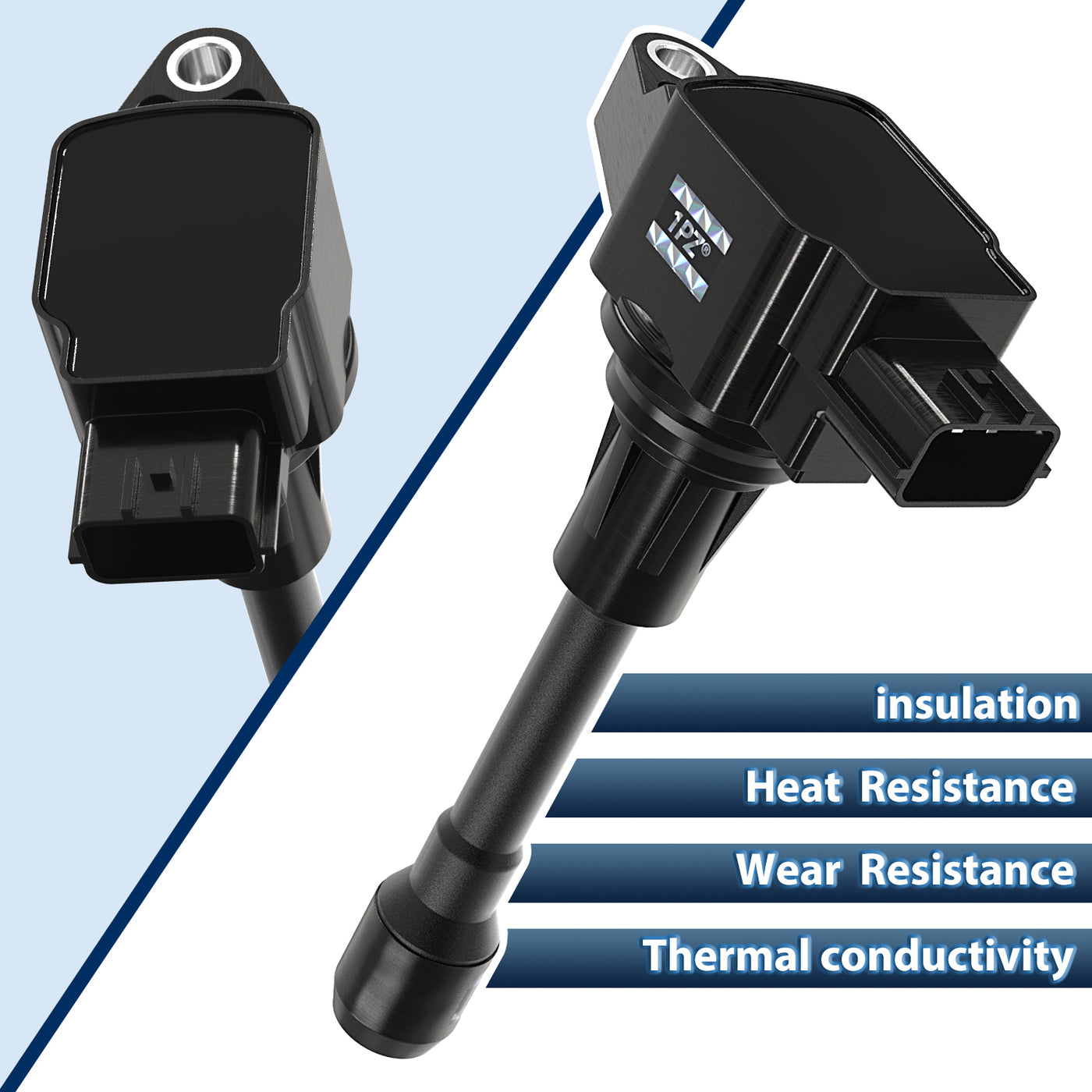 Set of 4 Ignition Coil Pack and Iridium Spark Plug UF549 9029