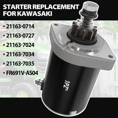 Starter Motor for Kawasaki Cub Cadet Mower FS541V FR600V