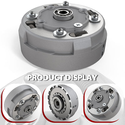 18 Teeth Clutch Assembly for Semi Auto 50cc-125cc Engine Dirt Bikes ATV Go-Kart Taotao