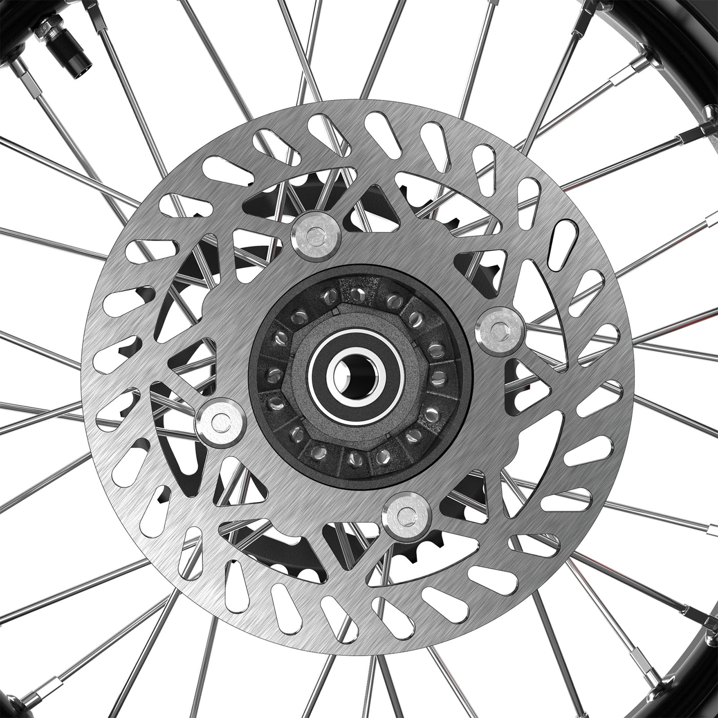 12mm Axle 14" Rear Wheel Rim Tire 90/100-14 Tire