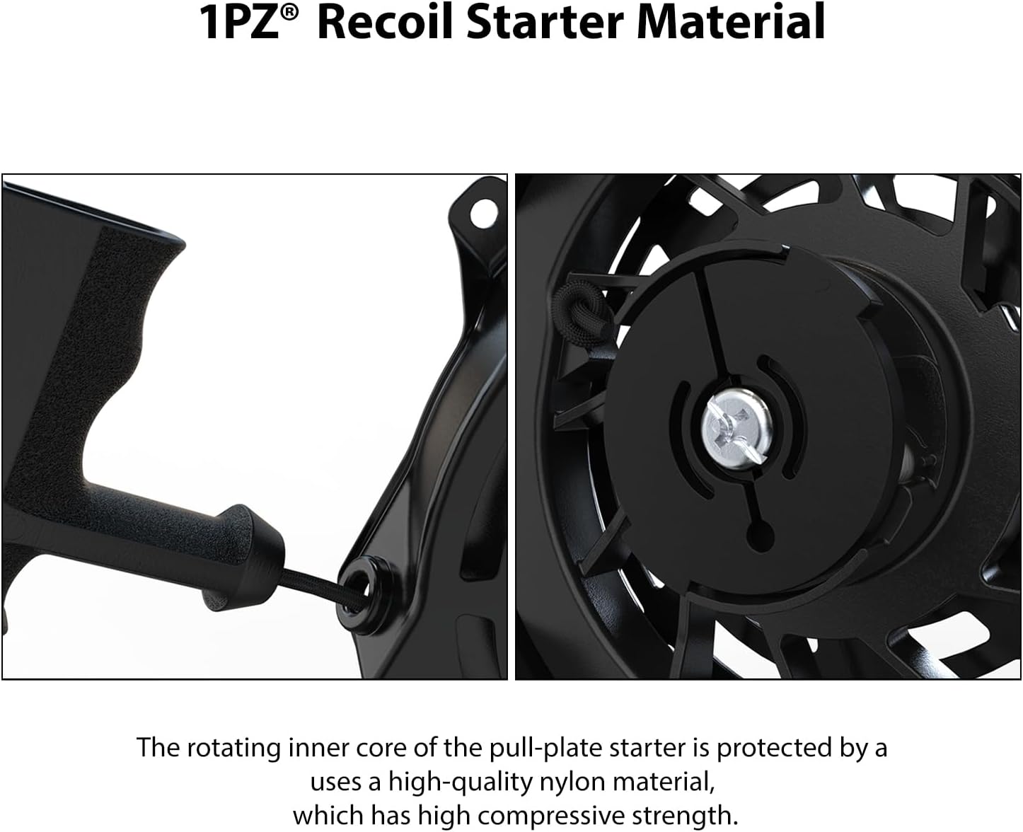 1PZ Recoil Starter Pull Start Replacement for Briggs and Stratton 497680 498144 Oregon 31-068 Rotary 12368 Lawnmower
