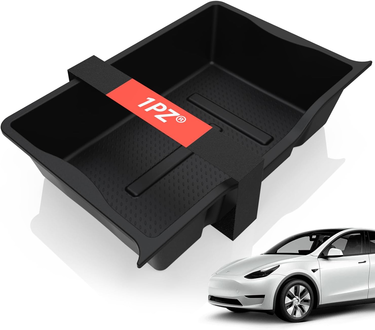 1PZ Tesla Model Y UnderSeat Storage Box Organizer Waterproof Hidden Tray Underseat Bins Replacement for Tesla Model Y Accessories 2021-2023