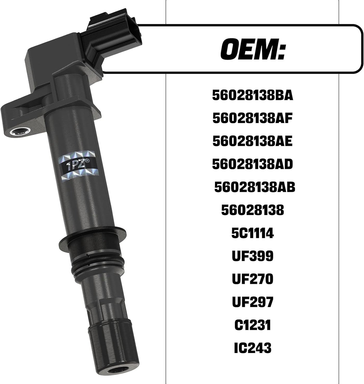 Set of 6 Ignition Coil Pack for Jeep Dodge Ram Mitsubishi Cherokee Liberty Commander Dakota Durango Nitro 1500 3.7L 4.7L V6