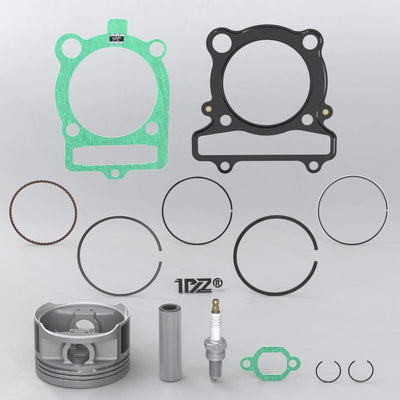 Piston Rings Gasket Spark Plug Kit for Yamaha YFM350 Warrior Wolverine Big Bear Bruin