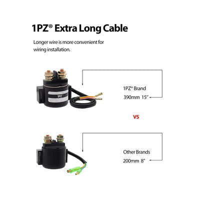 Premium Starter Solenoid Relay for Honda Fourtrax Sportrax TRX300EX TRX400EX 2x4 35850-HM3-000