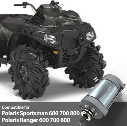 1PZ PS1-M06 Starter Motor Replacement for Polaris Sportsman Ranger 600 700 800 RZR 800 ATV 4010417 4011584 4012032 4013268