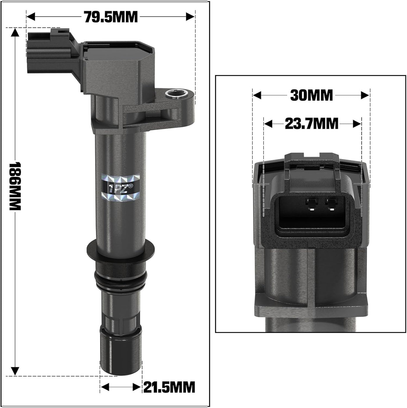 Set of 6 Ignition Coil Pack for Jeep Dodge Ram Mitsubishi Cherokee Liberty Commander Dakota Durango Nitro 1500 3.7L 4.7L V6