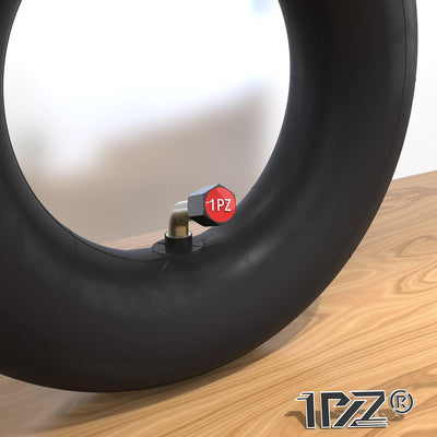 2.80/2.50-4" Tire & Inner Tube with TR87 Bent Valve Stem for Utility Cart Dolly Hand Truck Wheelbarrows Trolly Lawn Mowers (2 Set)