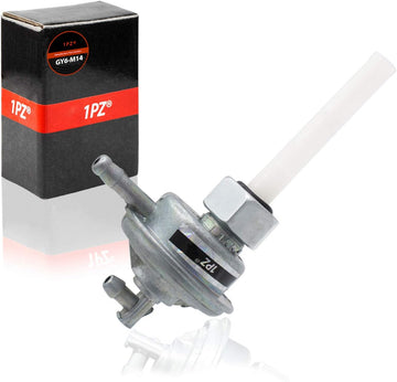 Vacuum Shut off Fuel Value Petcock 1/4 inch 1/4" port M14x1.5 Thread for GENUINE Scooter Moped Buddy 50cc 125cc Rattler 110cc Rough House 50cc