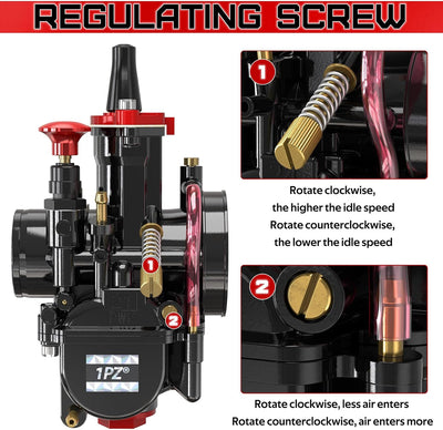 PWK 21mm Carburetor Carb for 50cc-100cc Pit Dirt Bike Off Road ATV Quad Scooter