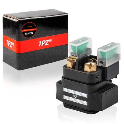 1PZ Starter Relay Solenoid Replacement for Yamaha YFM 250 350 400 450 660 Grizzly Raptor Kodiak Big Bear Tracker Bruin Wolverine 1999-2014