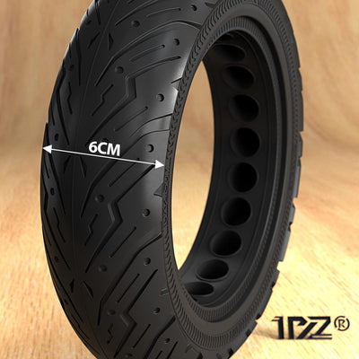 10x2.50 Solid Tire 10 Inch Rubber Tire Wheel Front Rear Tire for Ninebot MAX G30 Electric Scooter