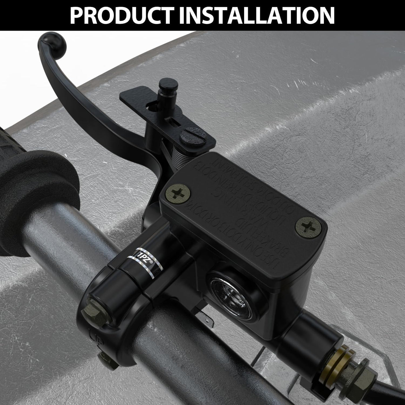 7/8" 22mm Universal Left Brake Lever Master Cylinder for Motorcycle ATV Quad Moped Pit Dirt Bike