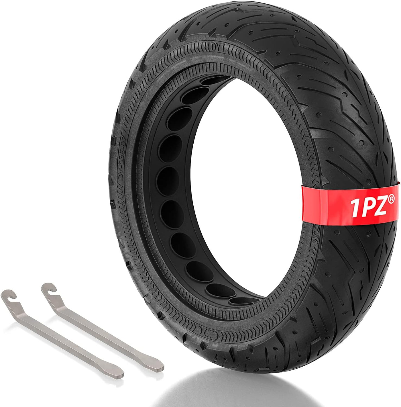 10x2.50 Solid Tire 10 Inch Rubber Tire Wheel Front Rear Tire for Ninebot MAX G30 Electric Scooter