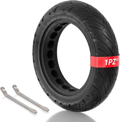 10x2.50 Solid Tire 10 Inch Rubber Tire Wheel Front Rear Tire for Ninebot MAX G30 Electric Scooter