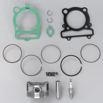 Piston Rings Gasket Spark Plug Kit for Yamaha YFM350 Warrior Wolverine Big Bear Bruin