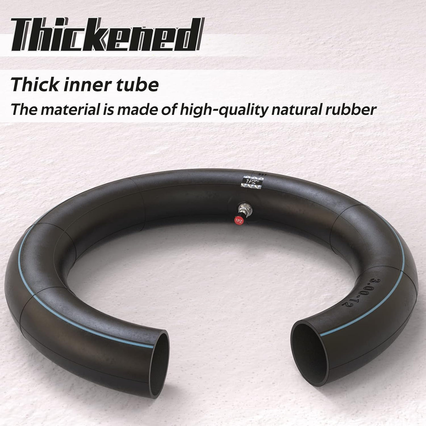 1PZ 3.00-12 Inner Tube 80/100-12 Tube Replacement for Honda CRF50 CRF110 XR70 KLX110 Kawasaki KLX 110 Yamaha TTR90 TTR110 Dirt Bike