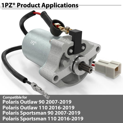 1PZ OW1-SE9 Starter Motor Replacement for Polaris Outlaw Sportsman 90 110 2007-2019 0453478 0454952