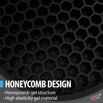Universal Motorcycle Seat Cushion 3D Honeycomb Shock Absorbing Seat Cushion