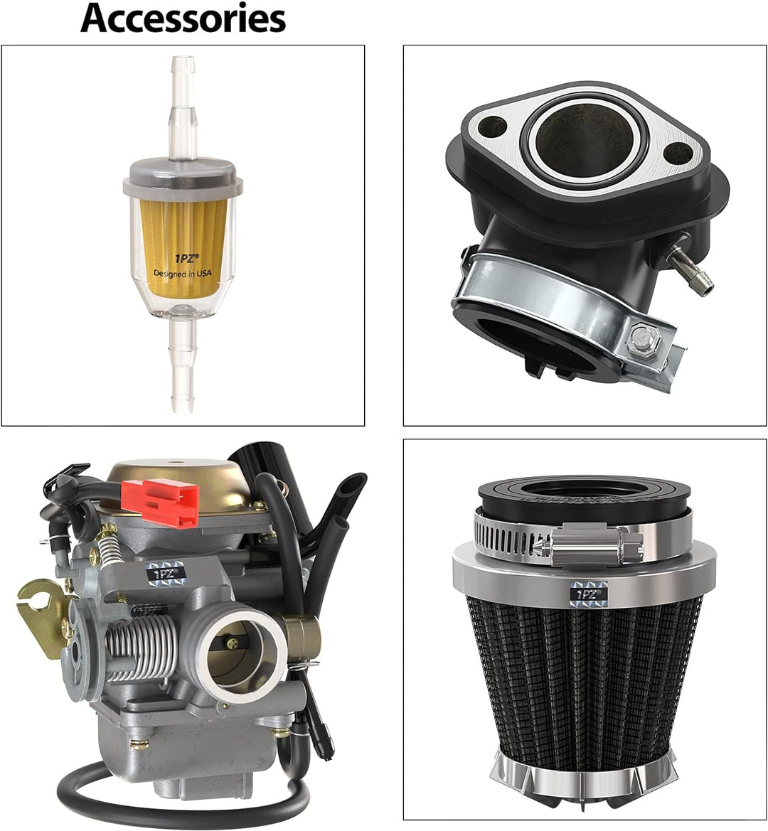 Buy Intake Manifold For 125cc 150cc ATV Moped Gokart GY6 In GUANG ZHOU - Foto 3