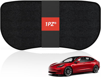 Black Front Trunk Mat for Tesla Model 3 2021 Full Guard Heavy Duty Cargo Mat Accessories