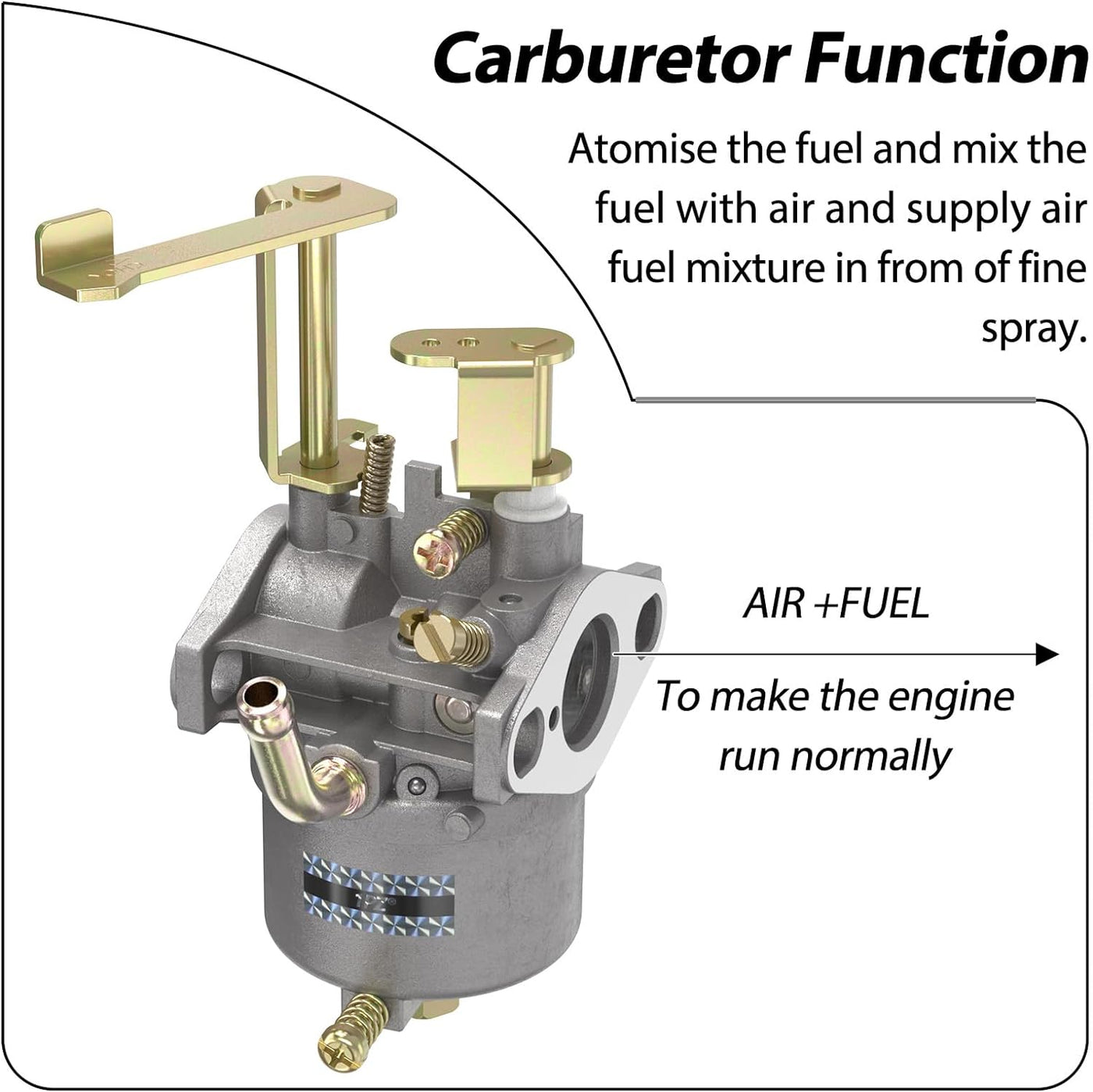 Carburetor Carb for Harbor Freight Predator 79cc 98cc 99cc 68124 69733 Gasoline Engine