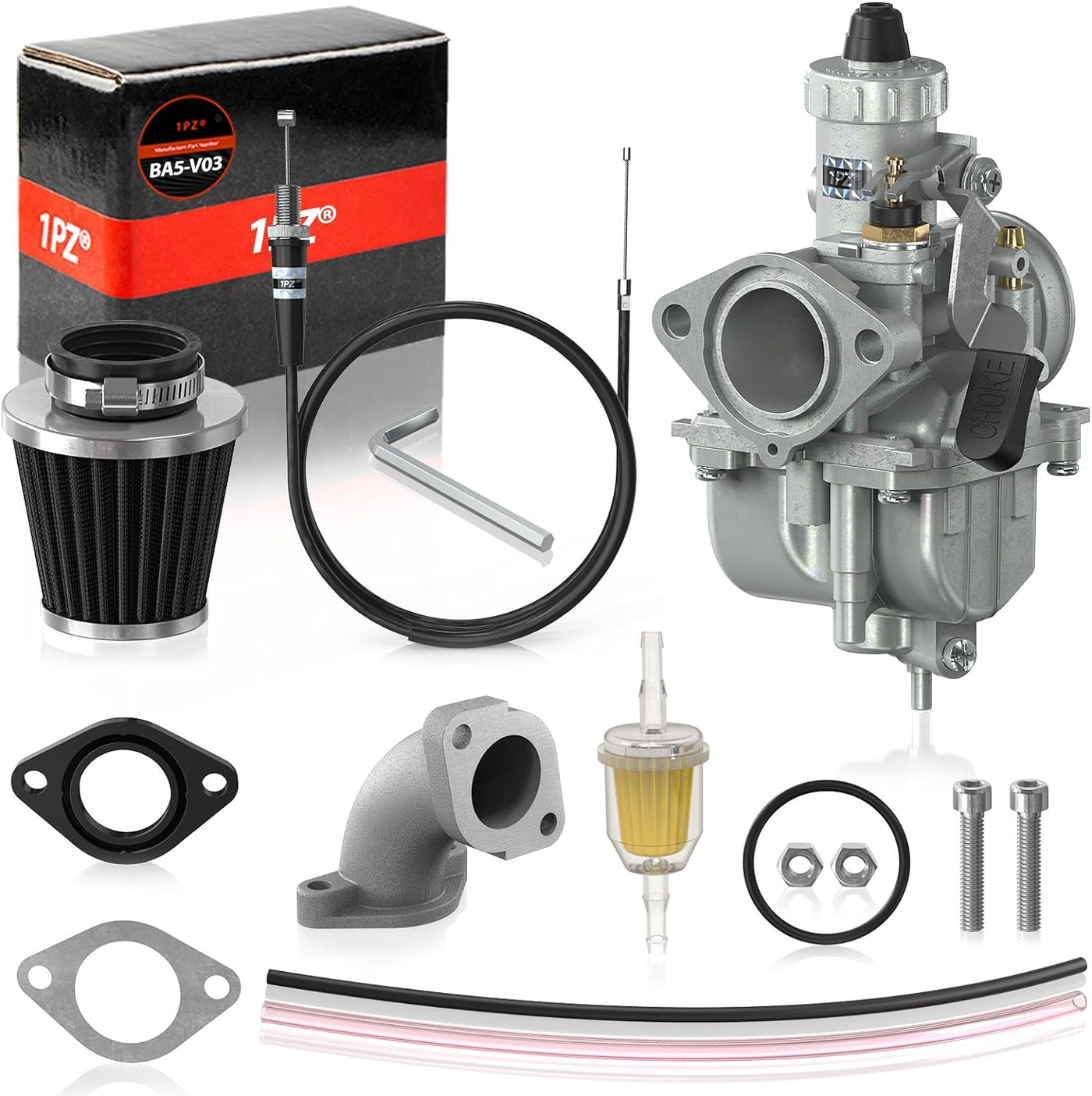 VM22 Carburetor Carb Non Hemi Predator 212cc Coleman CT200U CT200U-EX BT200X KT196 GX160 GX200 Engine