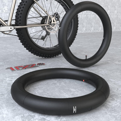 2-Pack Fat Tire Tubes 20 x 4.0 SV32mm Schrader Valve Mountain Bike E-Bike Bicycle Tire Tubes