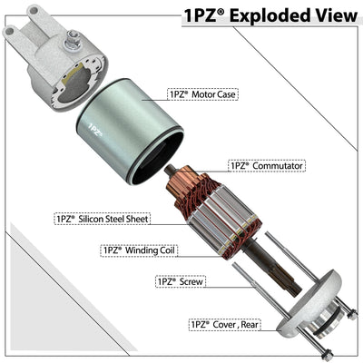 Starter Motor for Honda FourTrax Foreman Rubicon TRX500 TRX500FA TRX500FGA TRX500FPA 2001-2014