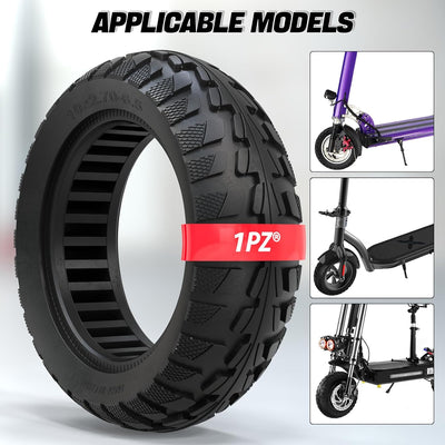 10x2.70-6.5 Solid Tire 70/65-6.5 Tire for Segway Max G30 G2 Gotrax G MAX Electric Scooter Wheels