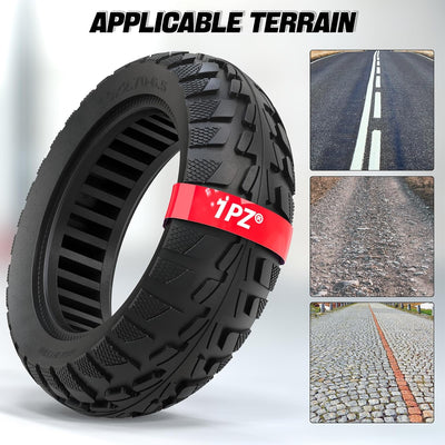 10x2.70-6.5 Solid Tire 70/65-6.5 Tire for Segway Max G30 G2 Gotrax G MAX Electric Scooter Wheels