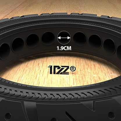 1PZ T10-S25 10x2.50 Solid Tire 10 Inch Rubber Tire Wheel Front Rear Tire Replacement for Ninebot MAX G30 Electric Scooter