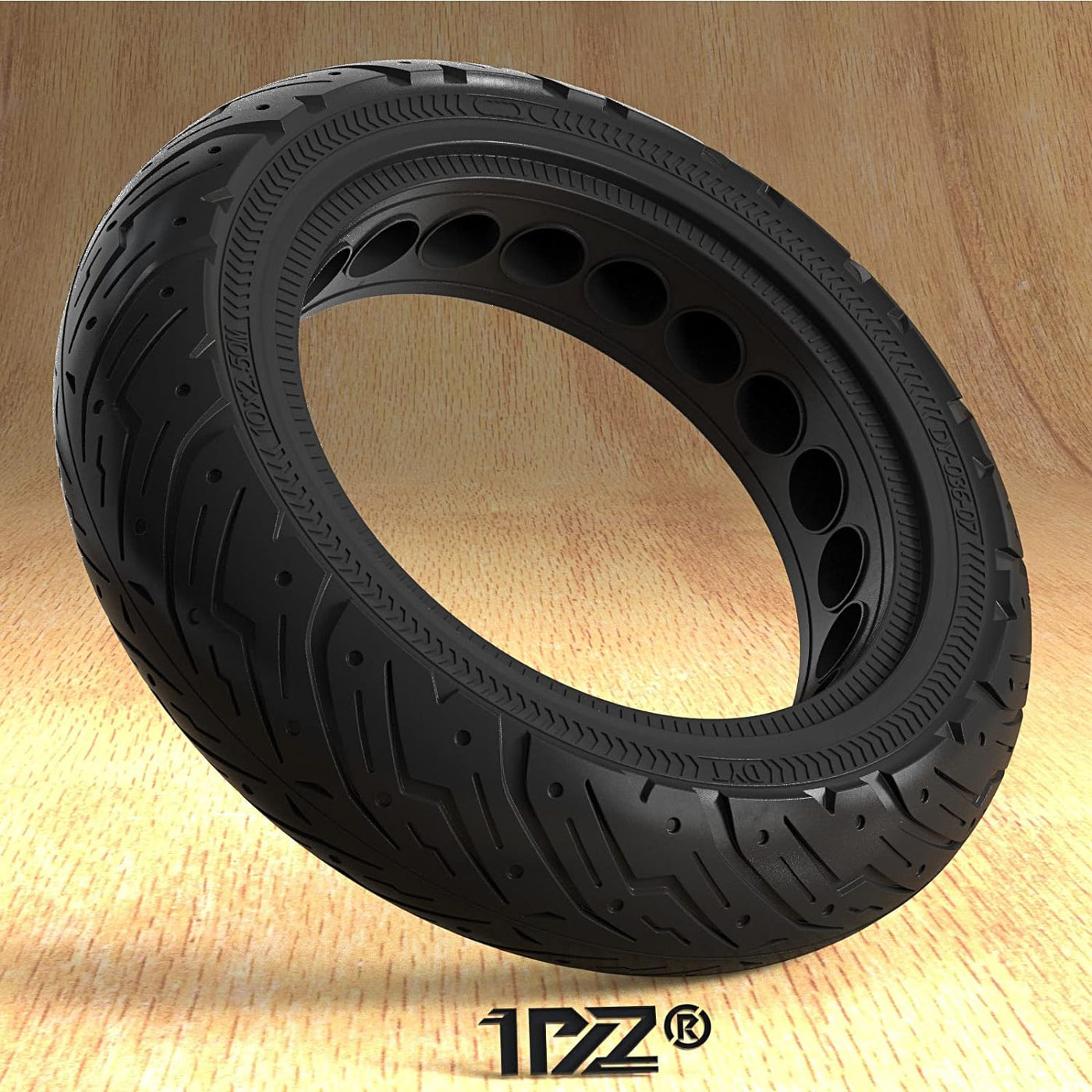 10x2.50 Solid Tire 10 Inch Rubber Tire Wheel Front Rear Tire for Ninebot MAX G30 Electric Scooter