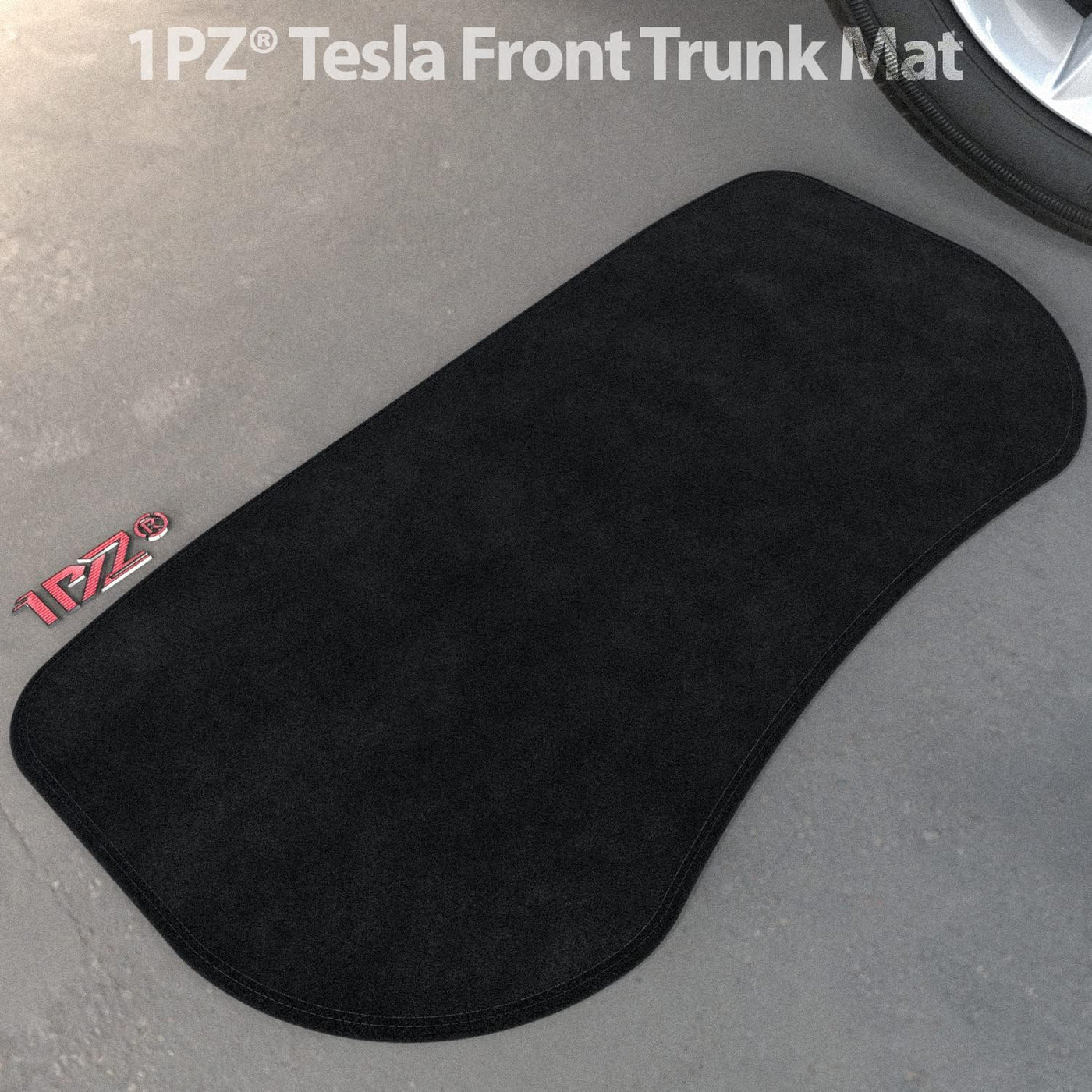 Black Front Trunk Mat for Tesla Model 3 2021 Full Guard Heavy Duty Cargo Mat Accessories