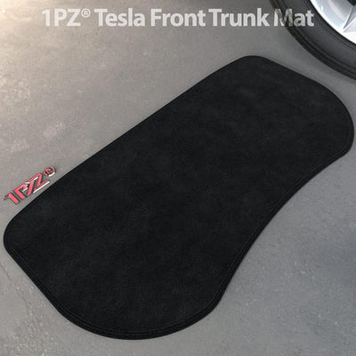 Black Front Trunk Mat for Tesla Model 3 2021 Full Guard Heavy Duty Cargo Mat Accessories