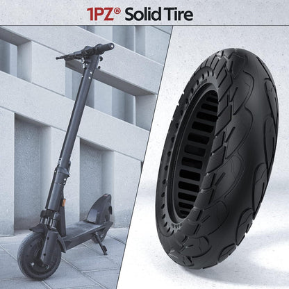 1PZ FT2-X02 10 Inch Tire 10x2.50 Solid Tire Replacement for Ninebot MAX G30 Electric Scooter