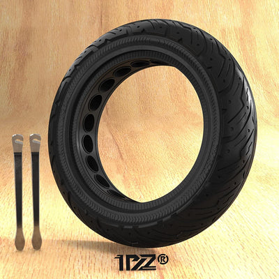 10x2.50 Solid Tire 10 Inch Rubber Tire Wheel Front Rear Tire for Ninebot MAX G30 Electric Scooter