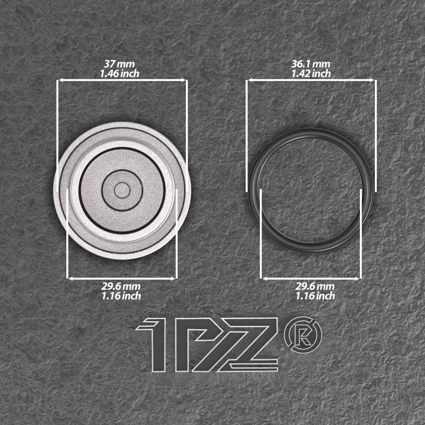 1PZ Front or Rear Differential Filler Cap O-Ring Replacement for Honda 300 Fourtrax 1988-2000