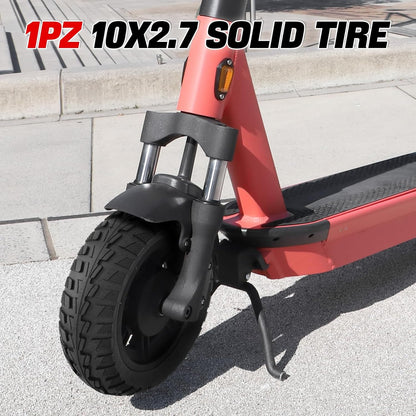 1PZ MI0-J2R 10x2.70-6.5 Solid Tire 70/65-6.5 Tire Replacement for Segway Max G30 G2 Gotrax G MAX Electric Scooter Wheels